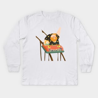 Father and Daughter T-shirt Kids Long Sleeve T-Shirt